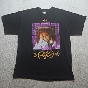 Reba McEntire shirt Vintage 1994 Tour Shirt WINTERLAND Size XL Faded